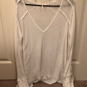 Free people long sleeve shirt